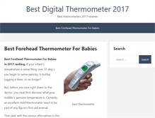 Tablet Screenshot of digitalcookingthermometer.info